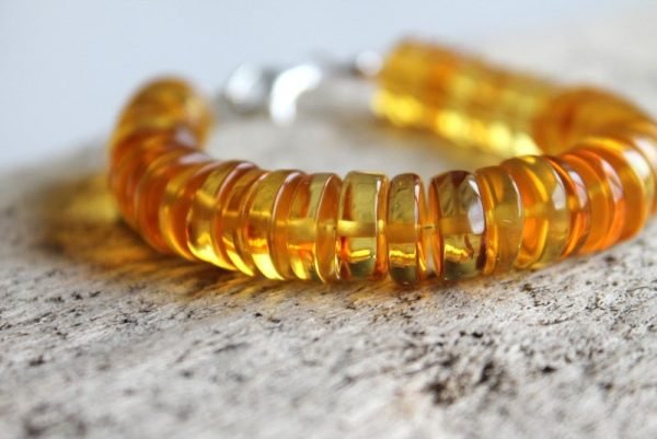 Armband aus baltischem Bernstein B54 – Bild 5