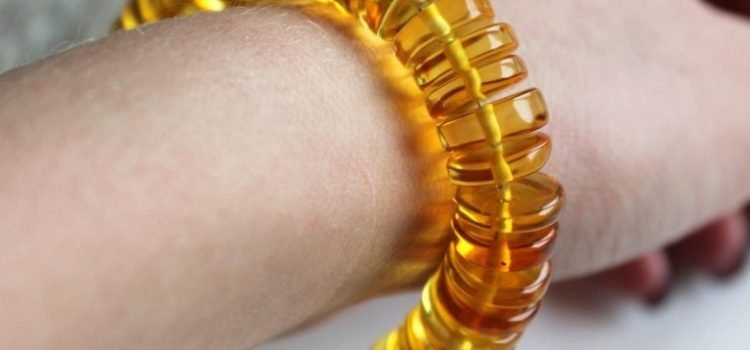 Armband aus baltischem Bernstein B54 – Bild 6