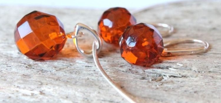 Elegance Baltic amber set with earrings and pendant SET6 - Image 4