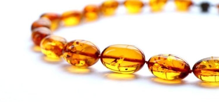 Royal cognac color amber necklace N254 - Image 4