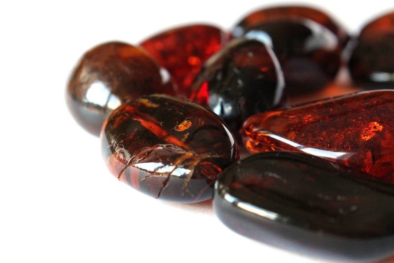 Large amber necklace N173 - Image 9