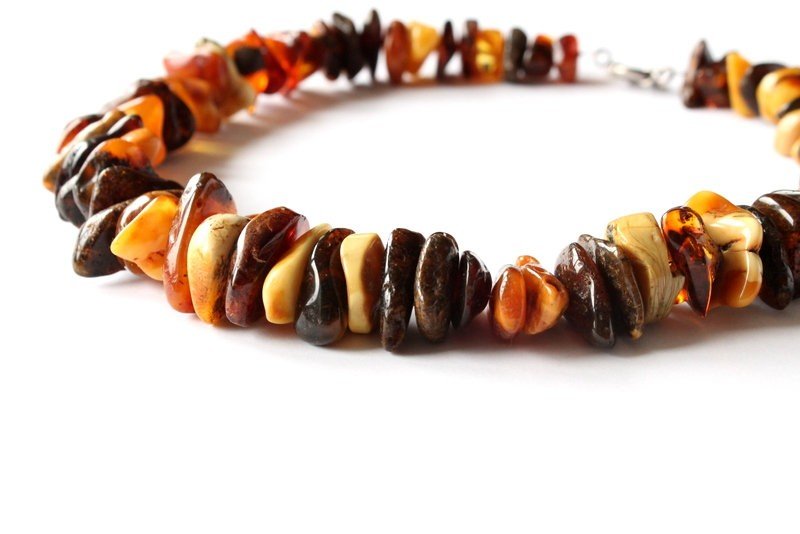 Massive amber necklace N67 - Image 3