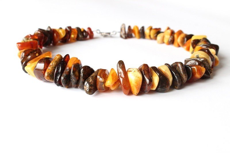 Massive amber necklace N67 - Image 6