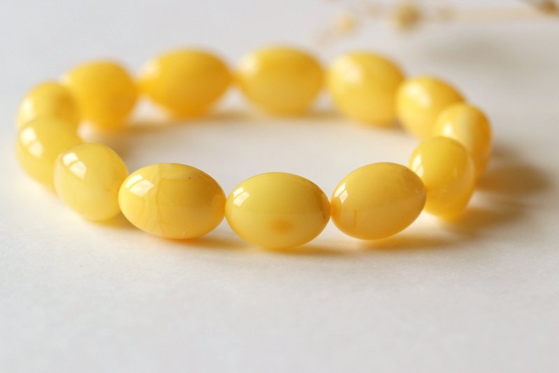 Royal Amber Stone Bracelet B299 - Image 2