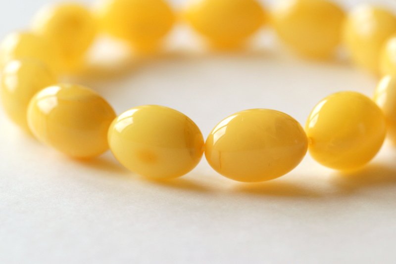 Royal Amber Stone Bracelet B299 - Image 4
