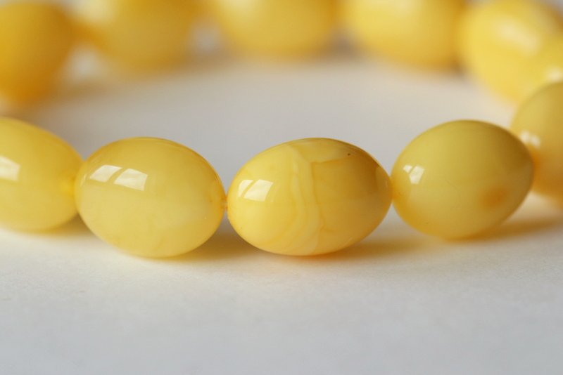 Royal Amber Stone Bracelet B299 - Image 5