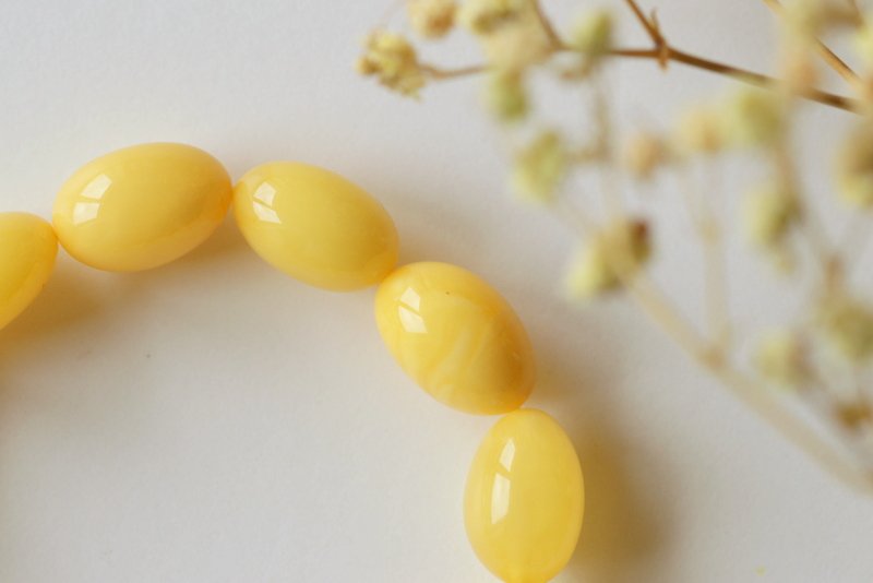 Royal Amber Stone Bracelet B299 - Image 10