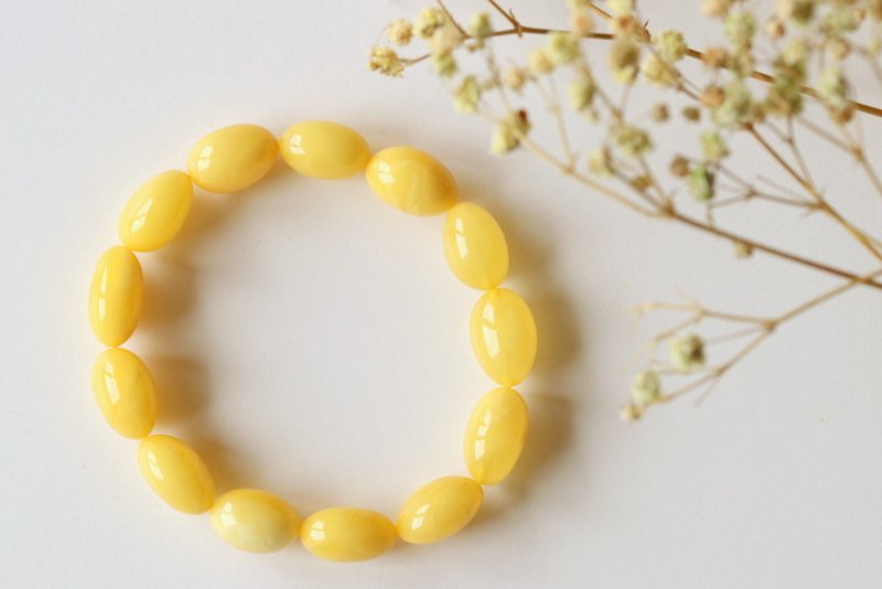 Royal Amber Stone Bracelet B299 - Image 11
