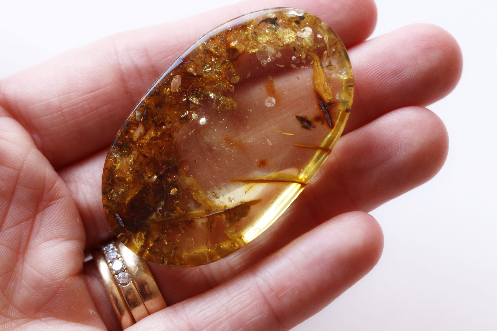 Natural Baltic amber stone S73 - Image 6