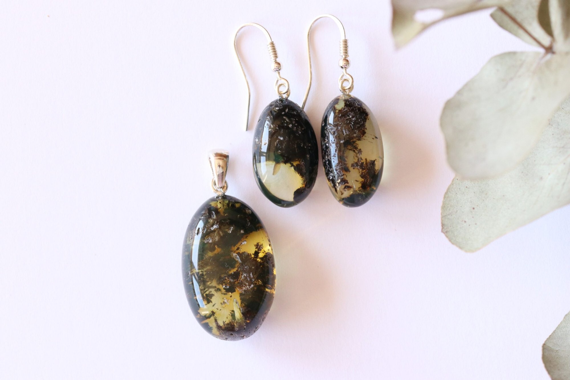 Amber jewelry set SET8